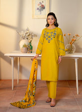 Yellow Kurta Set