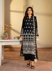 Black Emb 3pcs
