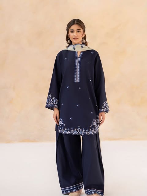 Feeroza Embroidered 3pcs