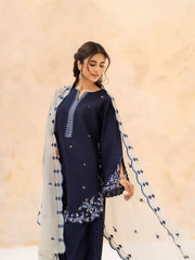 Feeroza Embroidered 3pcs