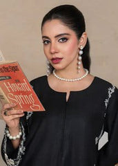 Black Margarita Embroidered 2 pcs
