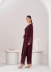 LARA Embroidered 2-Piece Suit