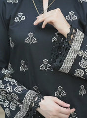 Black Embroidery 3pcs