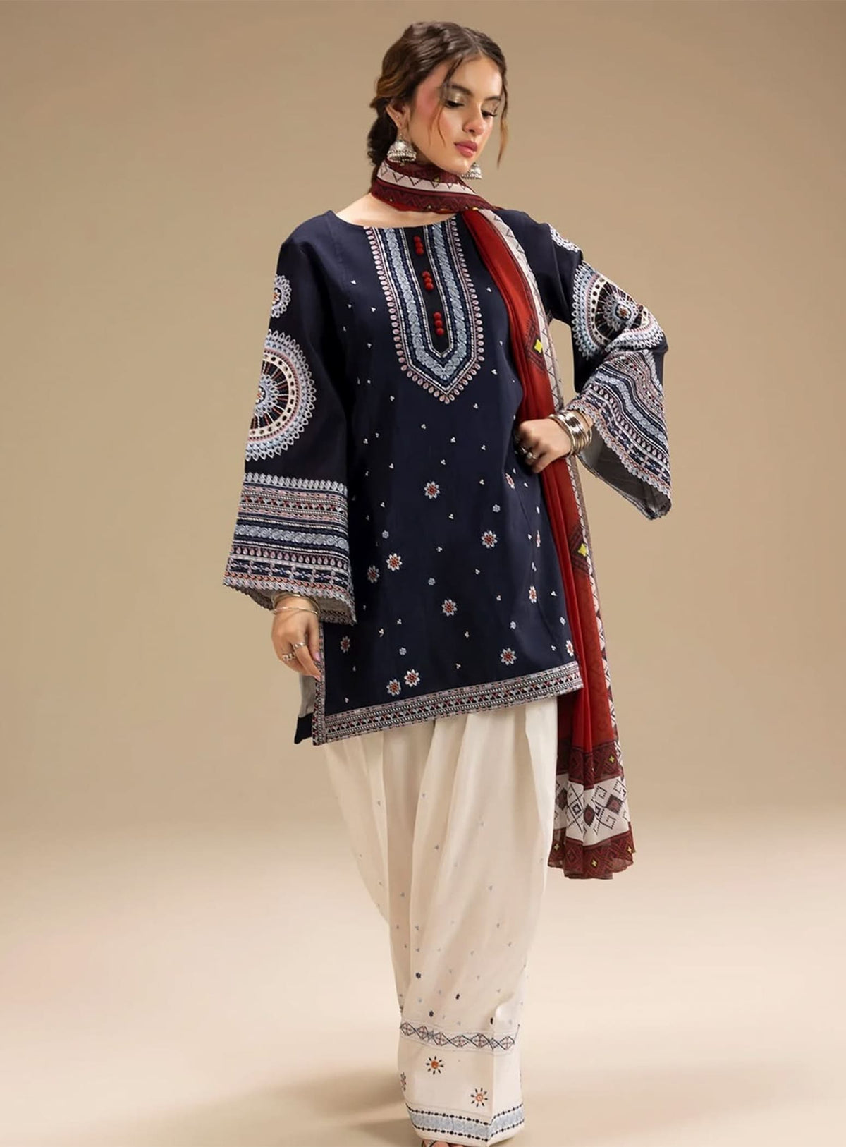 Ruhi 3 Piece Suit